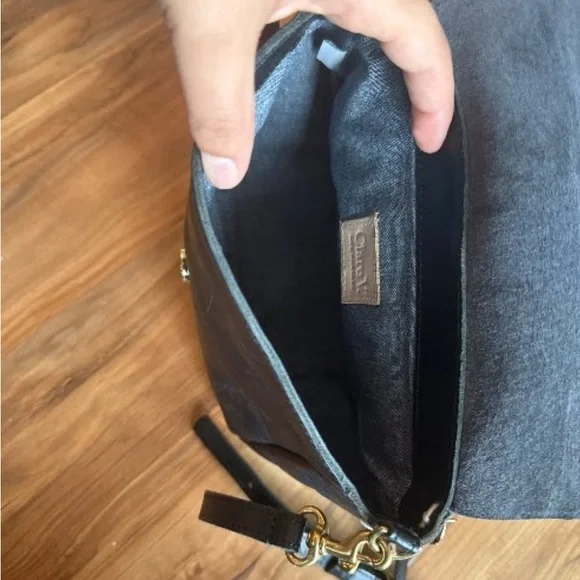 Clare V Black Louie Purse